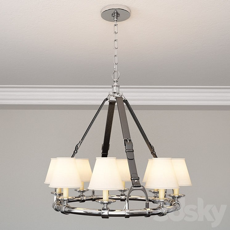 Ralph Lauren WESTBURY CHANDELIER IN POLISHED NICKEL