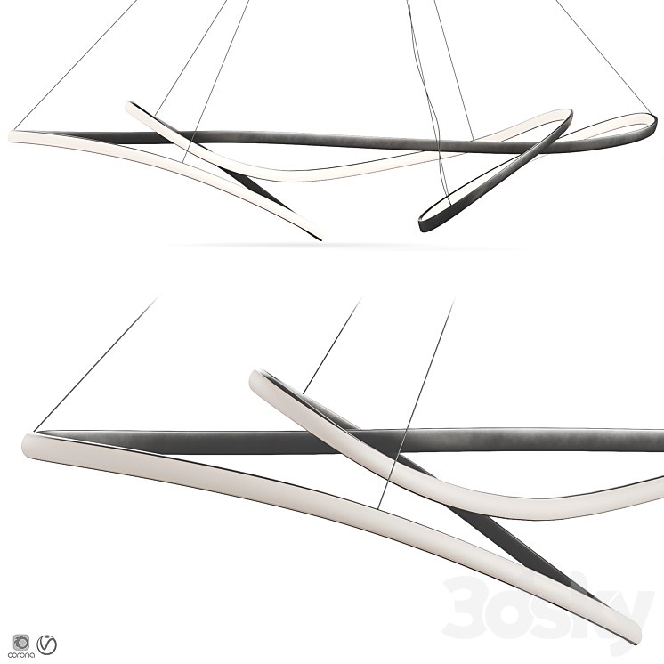 Heals Ribbon LED Pendant Lamp XL3