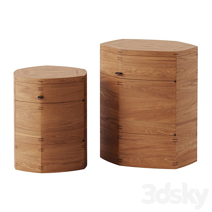 ELIE Bedside Table by Pierre Yovanovitch