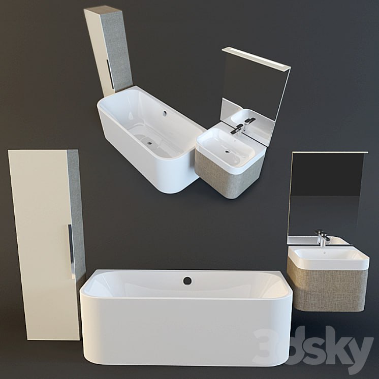 Set for bath Duravit Happy D2