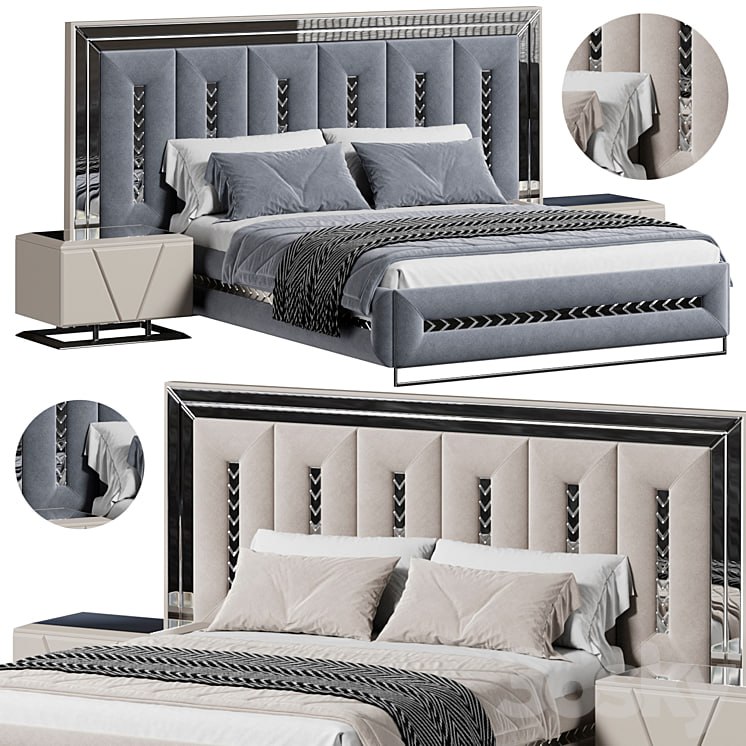 Versace Yatak Odasi by Akyuzmobilya