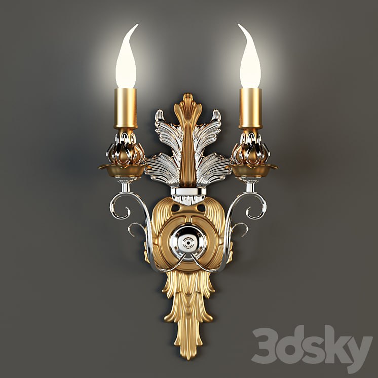 Classic wall Light Gold