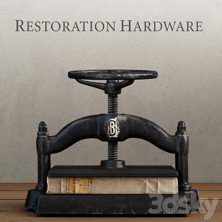 RH / CAST IRON BOOK PRESS