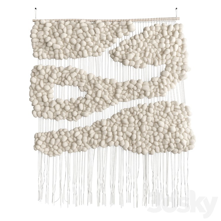 Tapestry white by Helen Loom