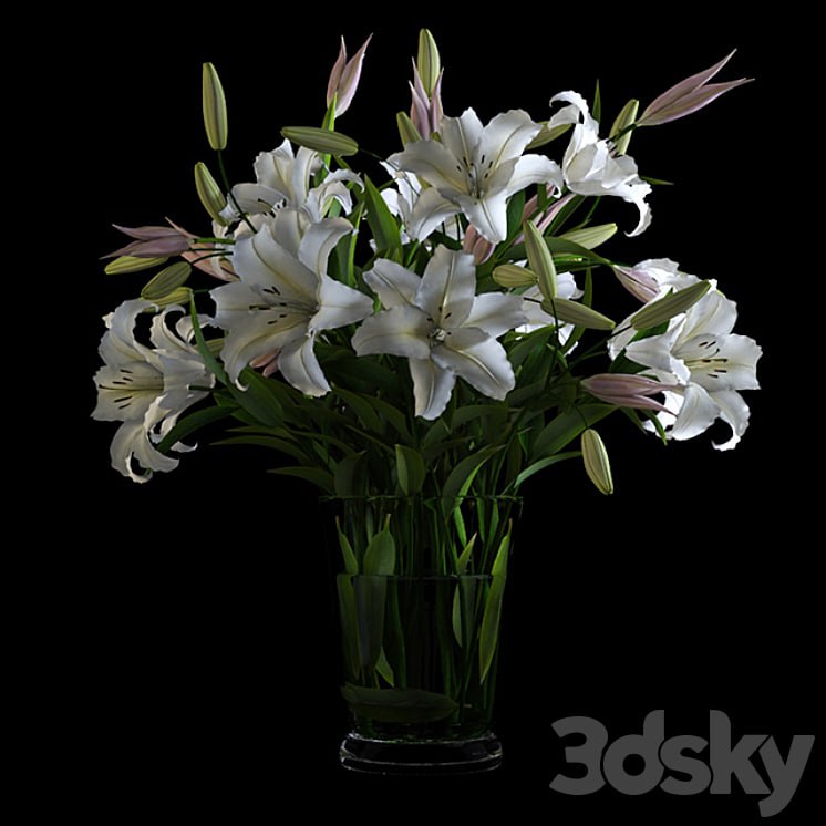 Lilies in a Vase