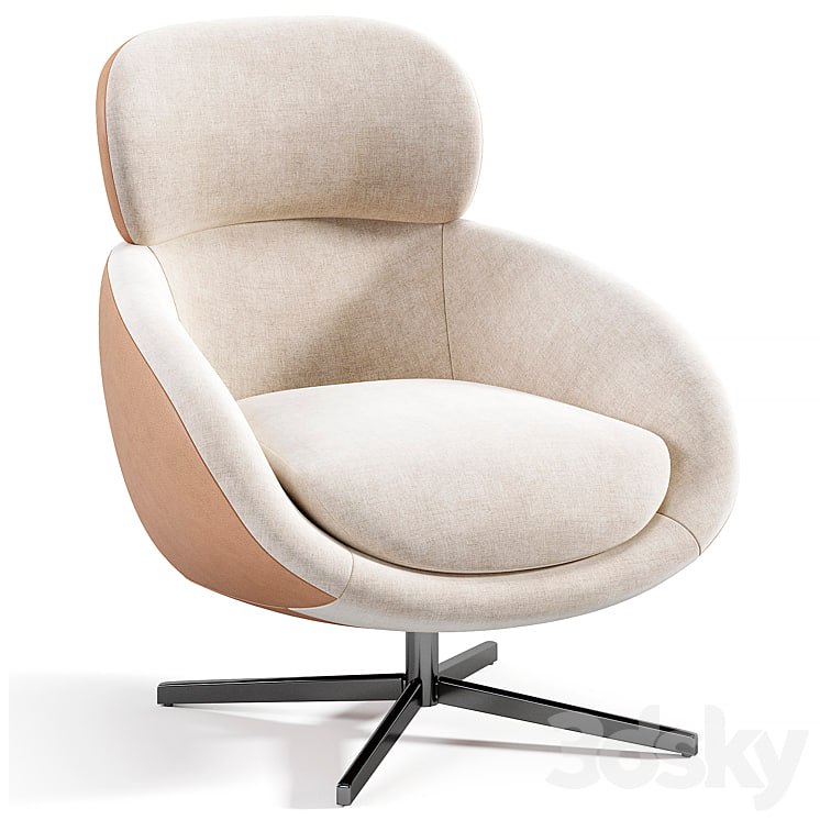 Russell Armchair By Minotti