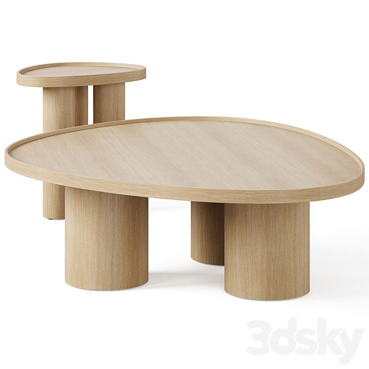 Brasero oak coffee table by LA REDOUTE INTERIEURS