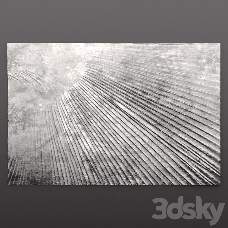 Decor for wall. Panel.