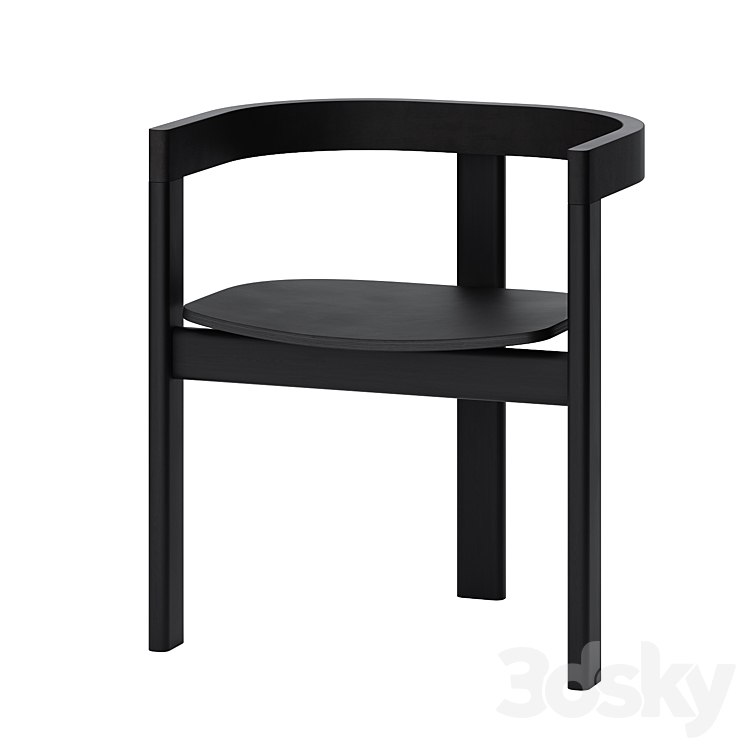 Gibbous chair by JUDE HESLIN DI LEO