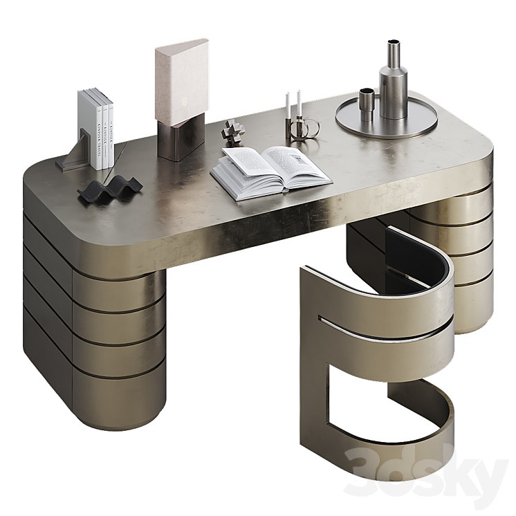 GAE Chair and FRANK Table by JORIS POGGIOLI