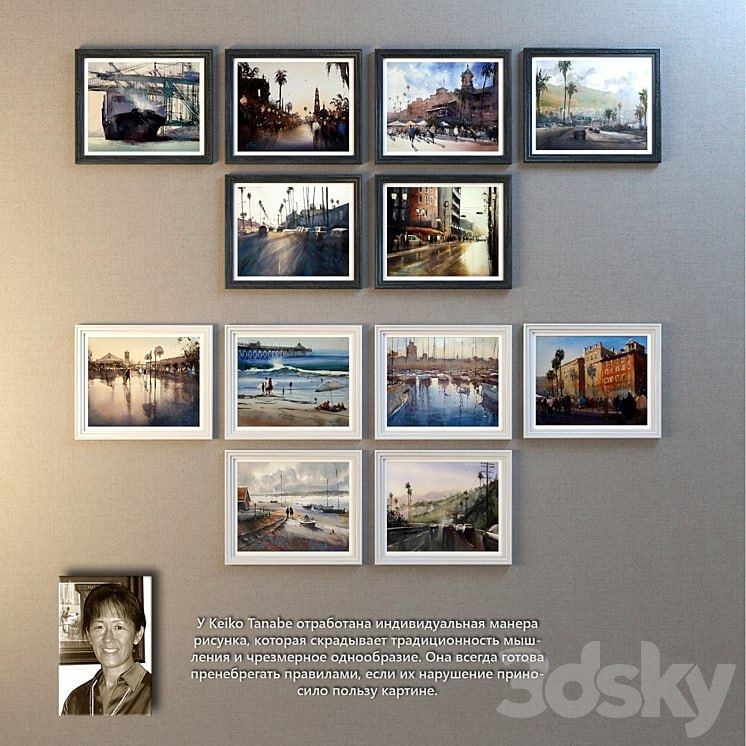 Paintings Keiko Tanabe