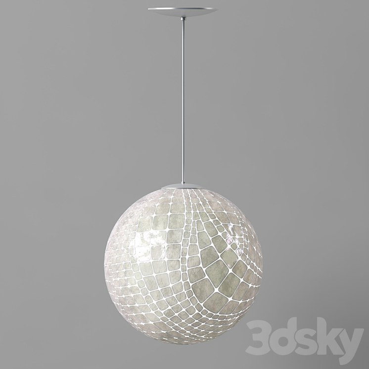 CAPIZ BALL PENDANT