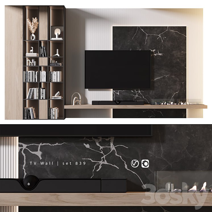 TV Wall | set 839