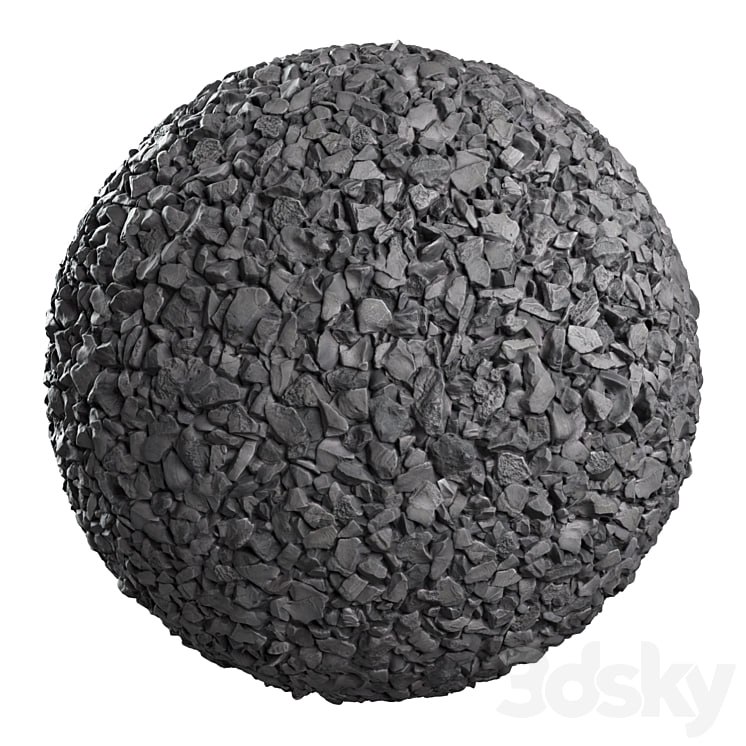 Gray gravel