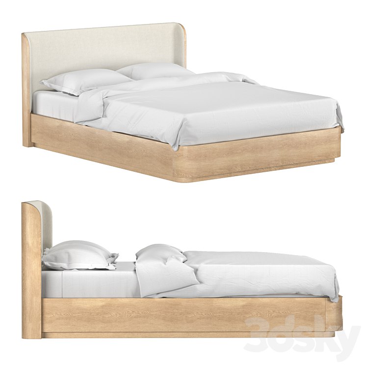 OLIN UPHOLSTERED PLATFORM BED