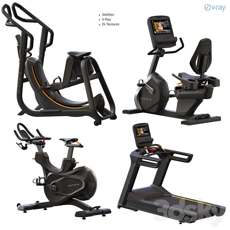 Matrix Fitness for Exercise Gym ( Part 2 )