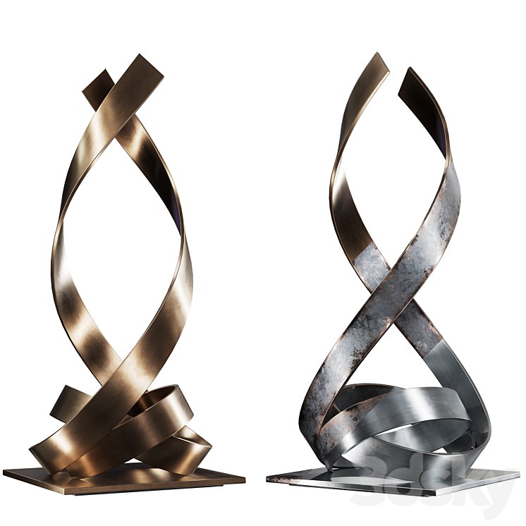 Sculpture Damon Hyldreth Knot 03