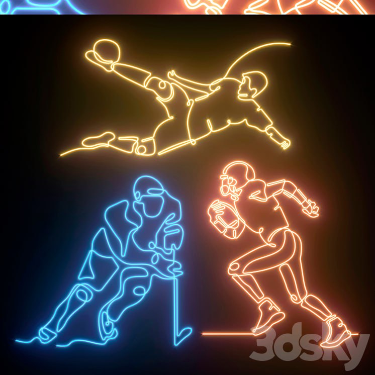 Light modules Set 182 Neon