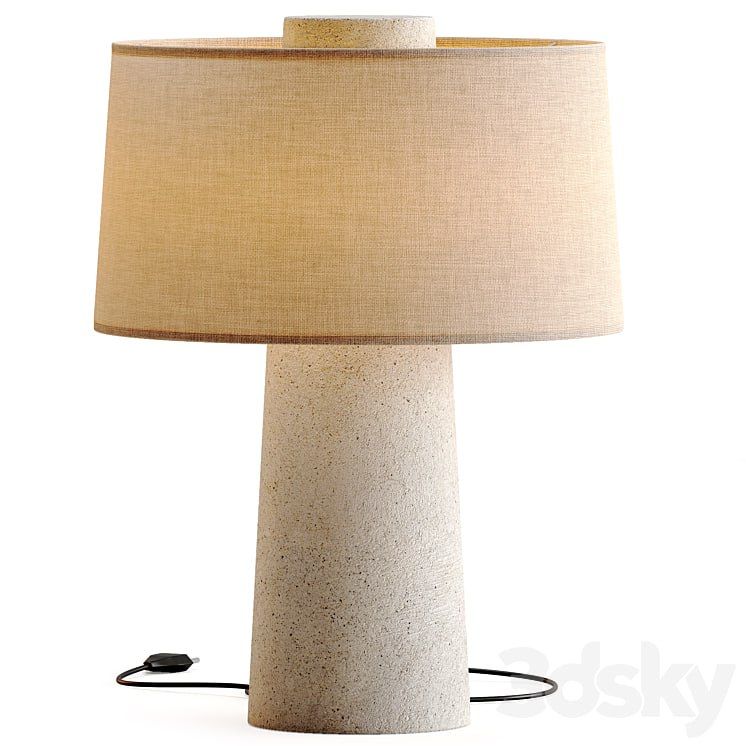 RH Merritt Marble Table Lamp