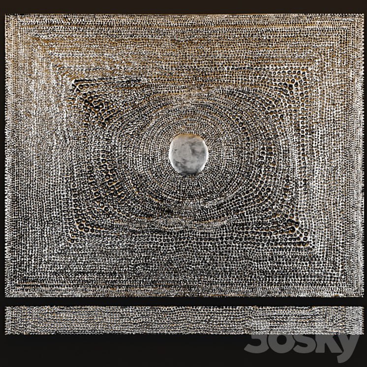 Decor for wall. Panel.