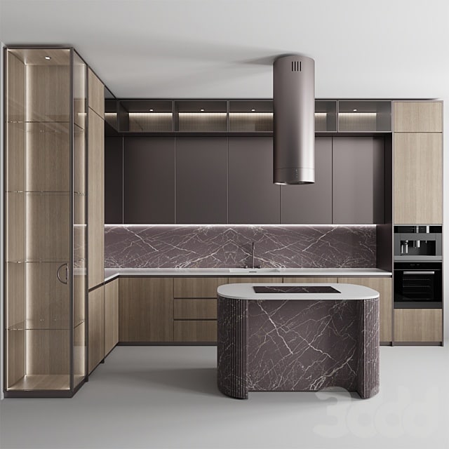 Kitchen No. 88 "Iron Rose" .