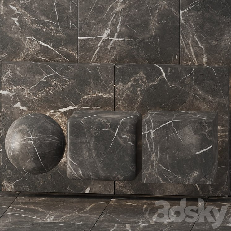Gray marble