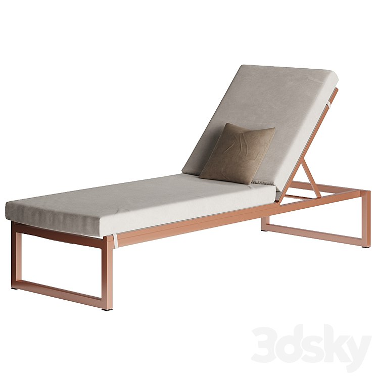 Landscape Single Lounger by Kettal