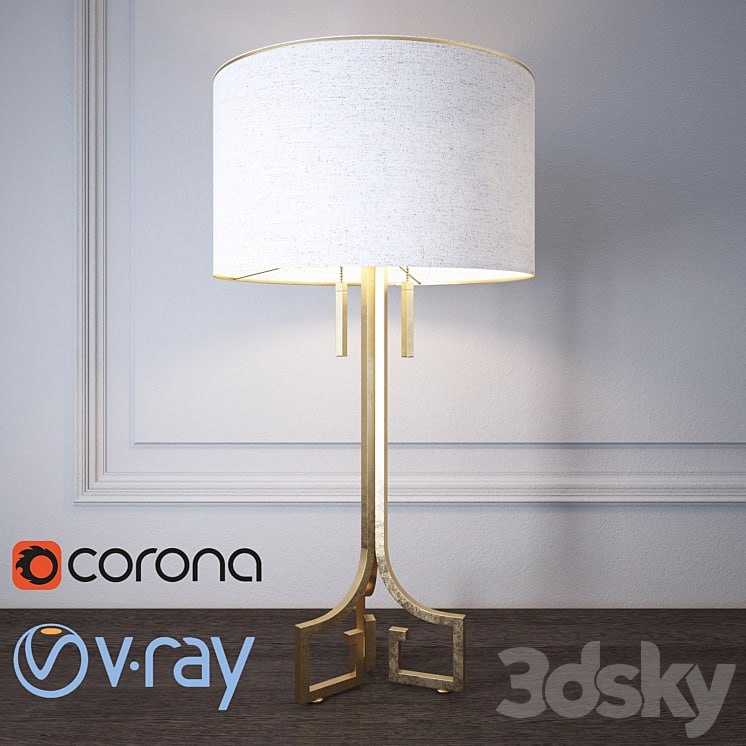 Regina-Andrew Design Le Chic Golden Table Lamp