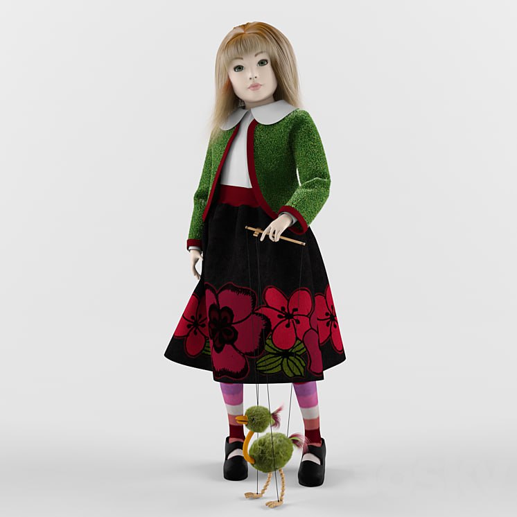 Amélie et le poulet