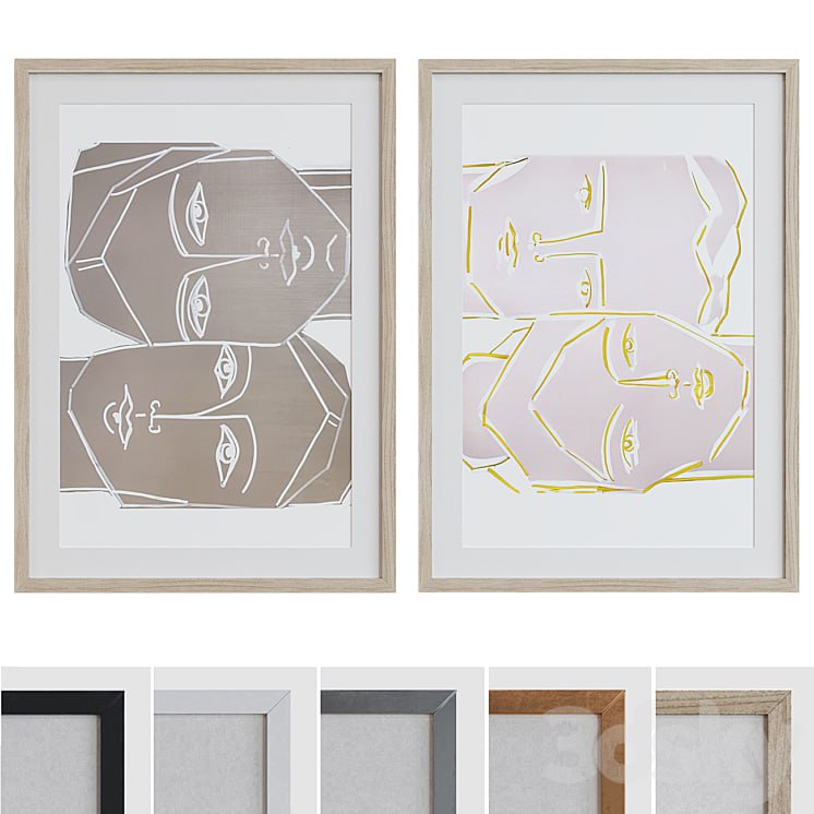 Picture Frame Set 1215