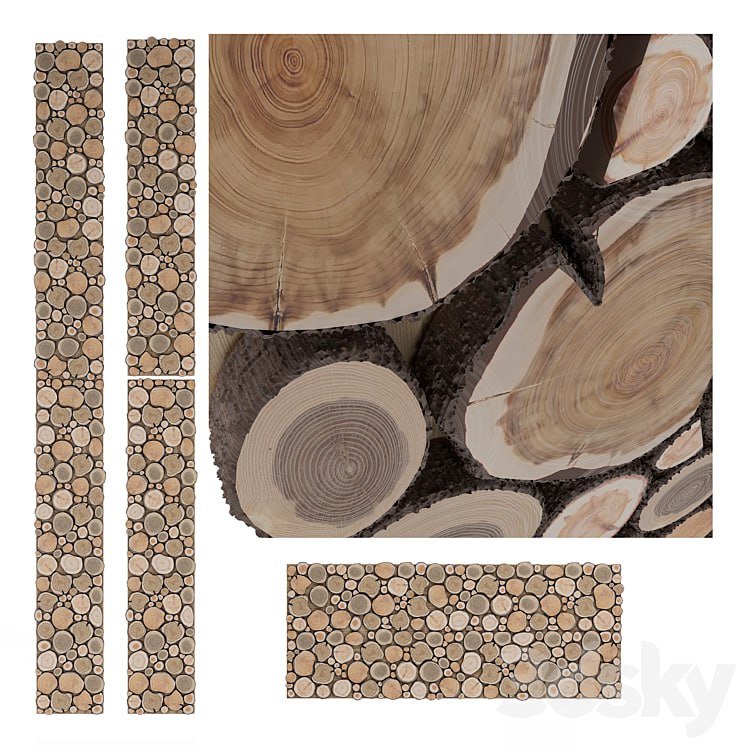 Prefabricated juniper panel