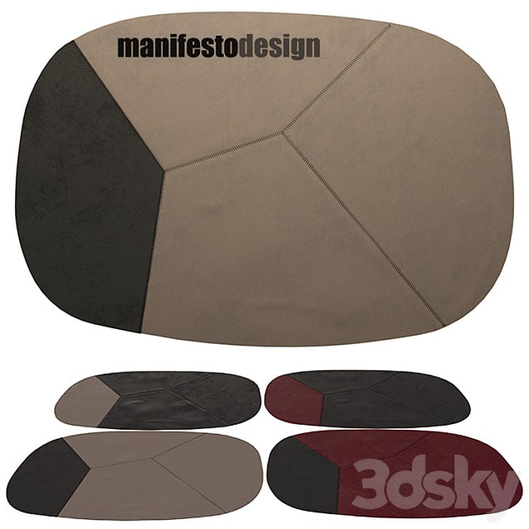 4 leather carpets Manifesto campa