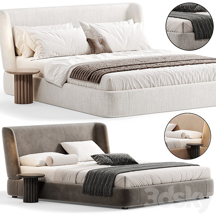 Reeves Bed By Minotti