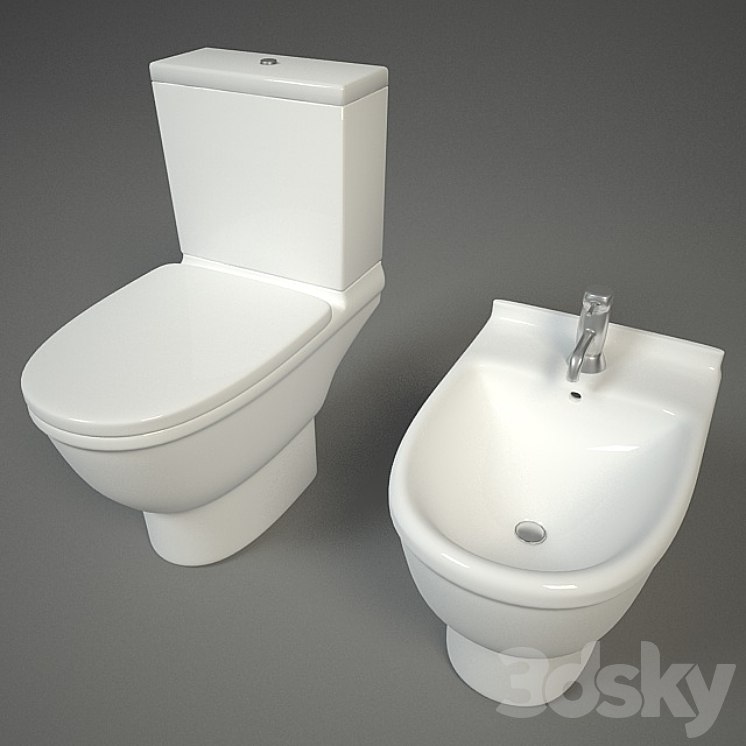Toilet, bidet, Duravit Starck 3