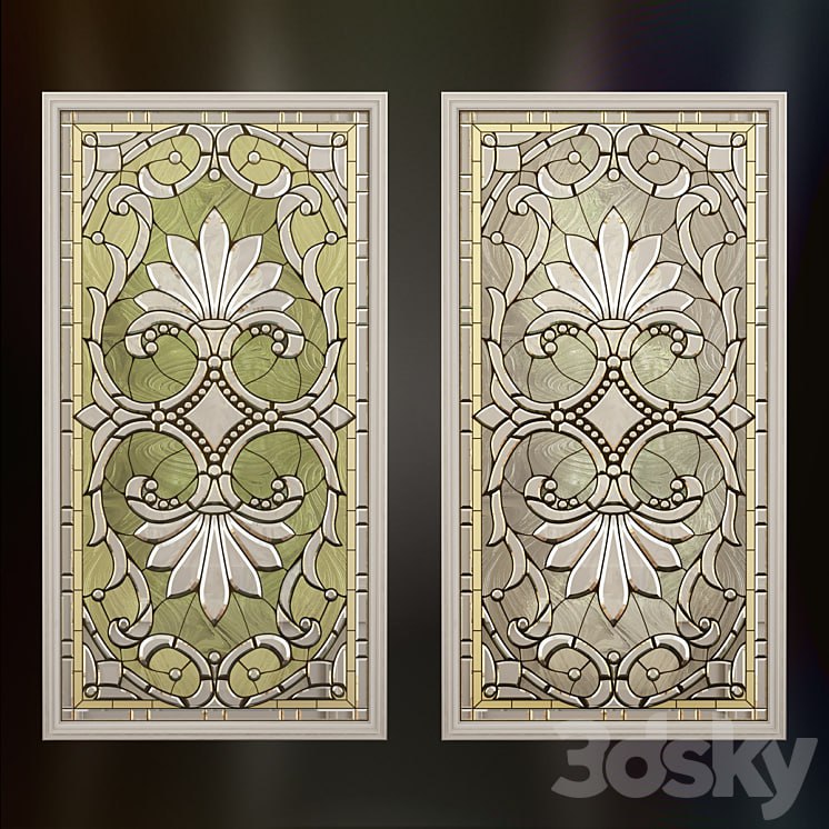 Stained-glass window classic