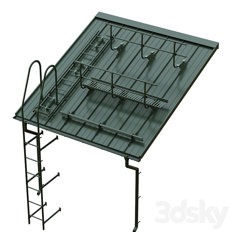 Seam roofing and Borge security system