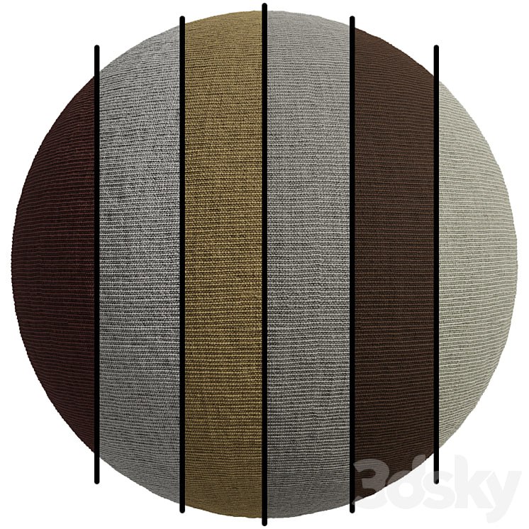 FB491 Furniture fabrics, Vesta(Decobel brand) | one design and 6 different colors | 4K