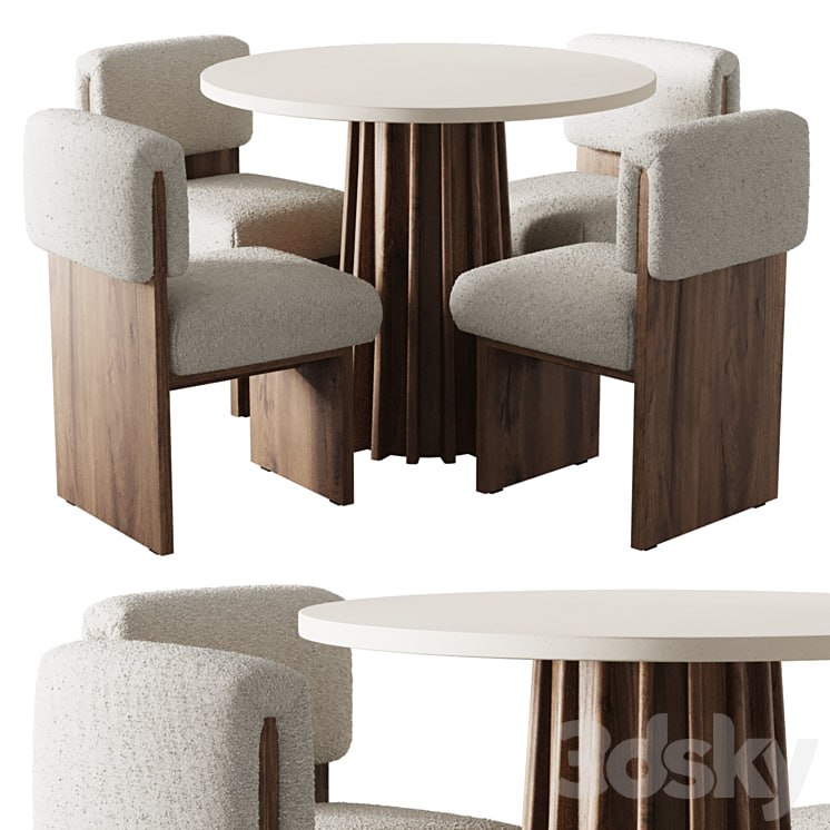 Table and Chair Prague and Murphy by cozymatic