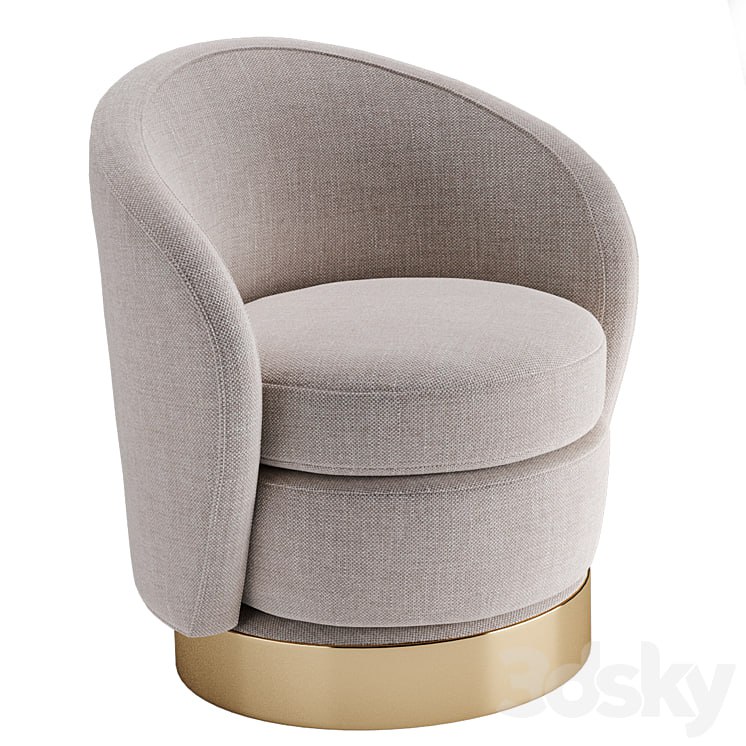Armchair Napoli Swivel
