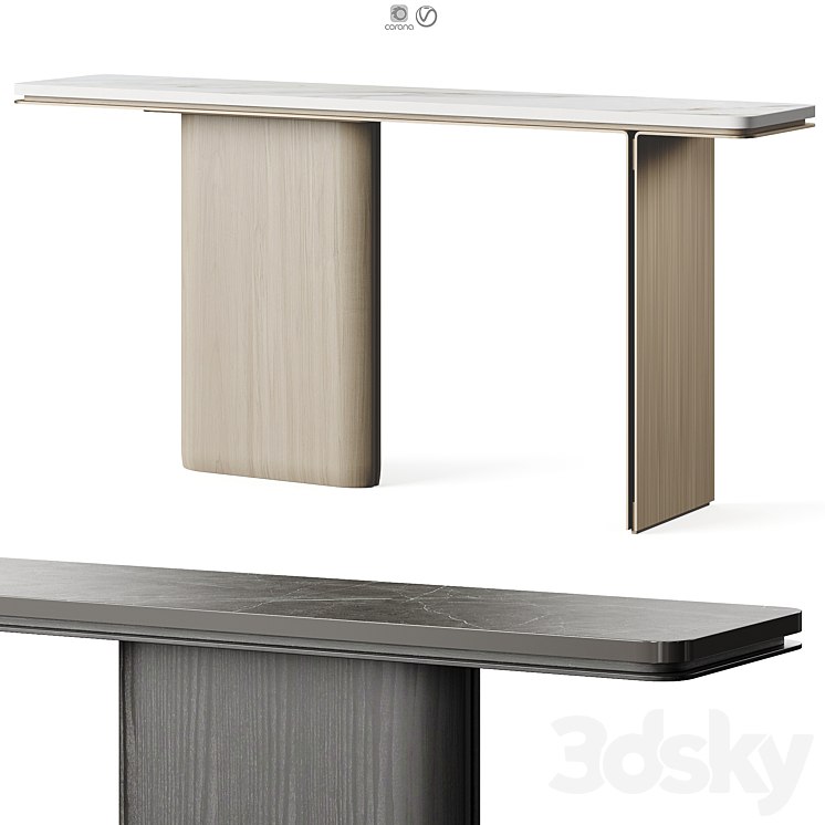 Desiron Workshop APD Marble Console