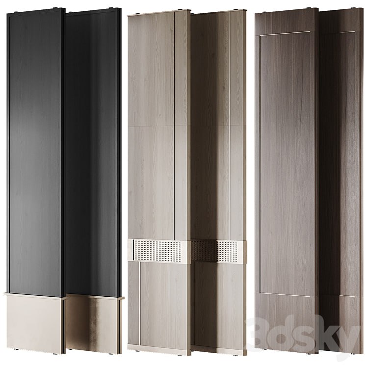 A set of rotating partitions for zoning space