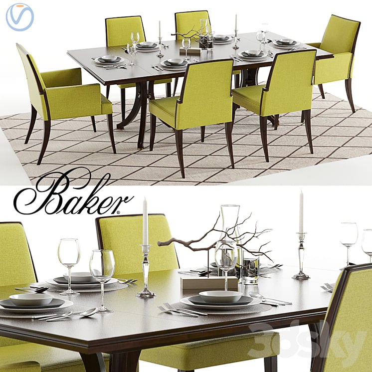 Baker Vienna Table and Abrazo Chairs