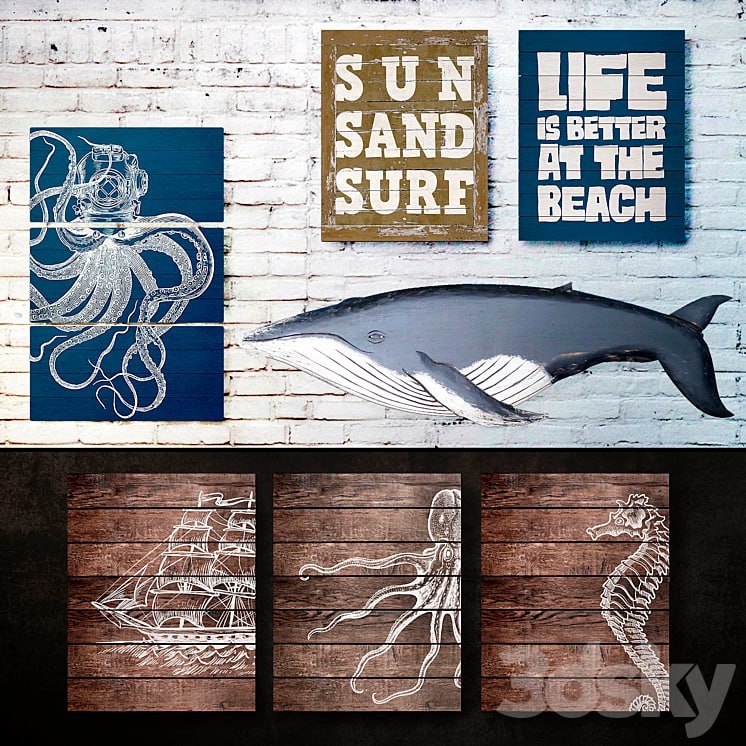 Wooden panels. Collection 44