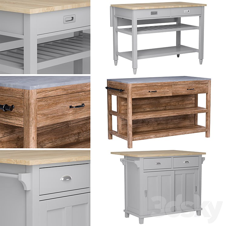 Kitchen Islands Set 2