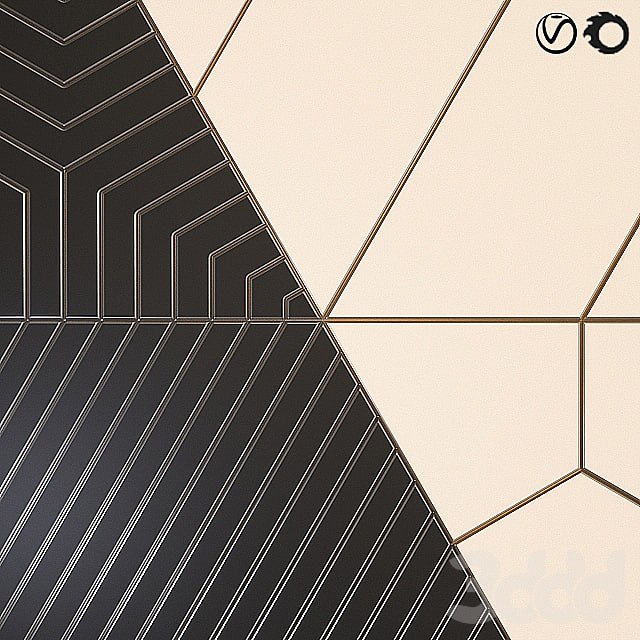 3d panel TRIA BY OLGA CHEBANOVA