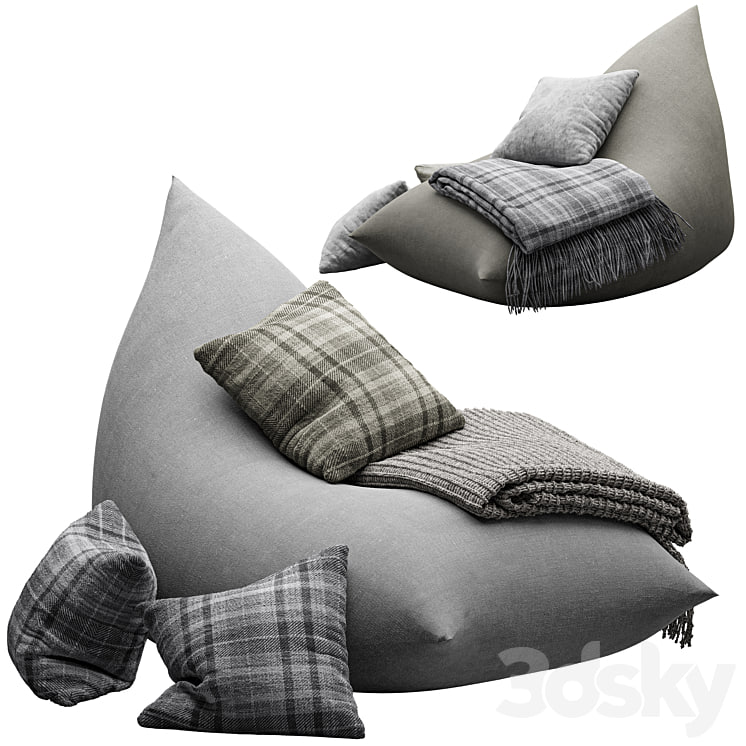 bean bag chair by etsy