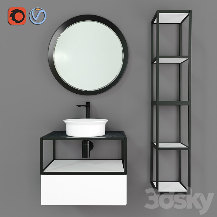 Furniture for bathroom Cardo