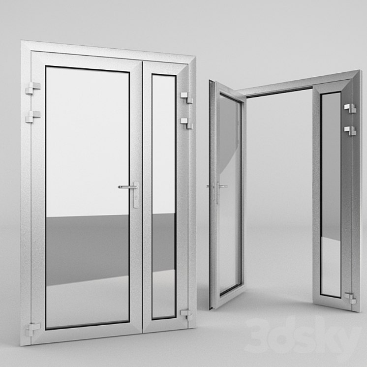 aluminum door