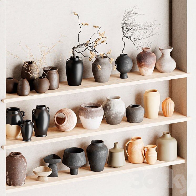 Set of decorative vases_002