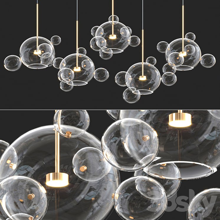 Bolle Zigzag Chandelier